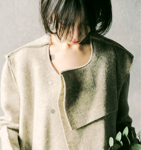 lady in a jacket
